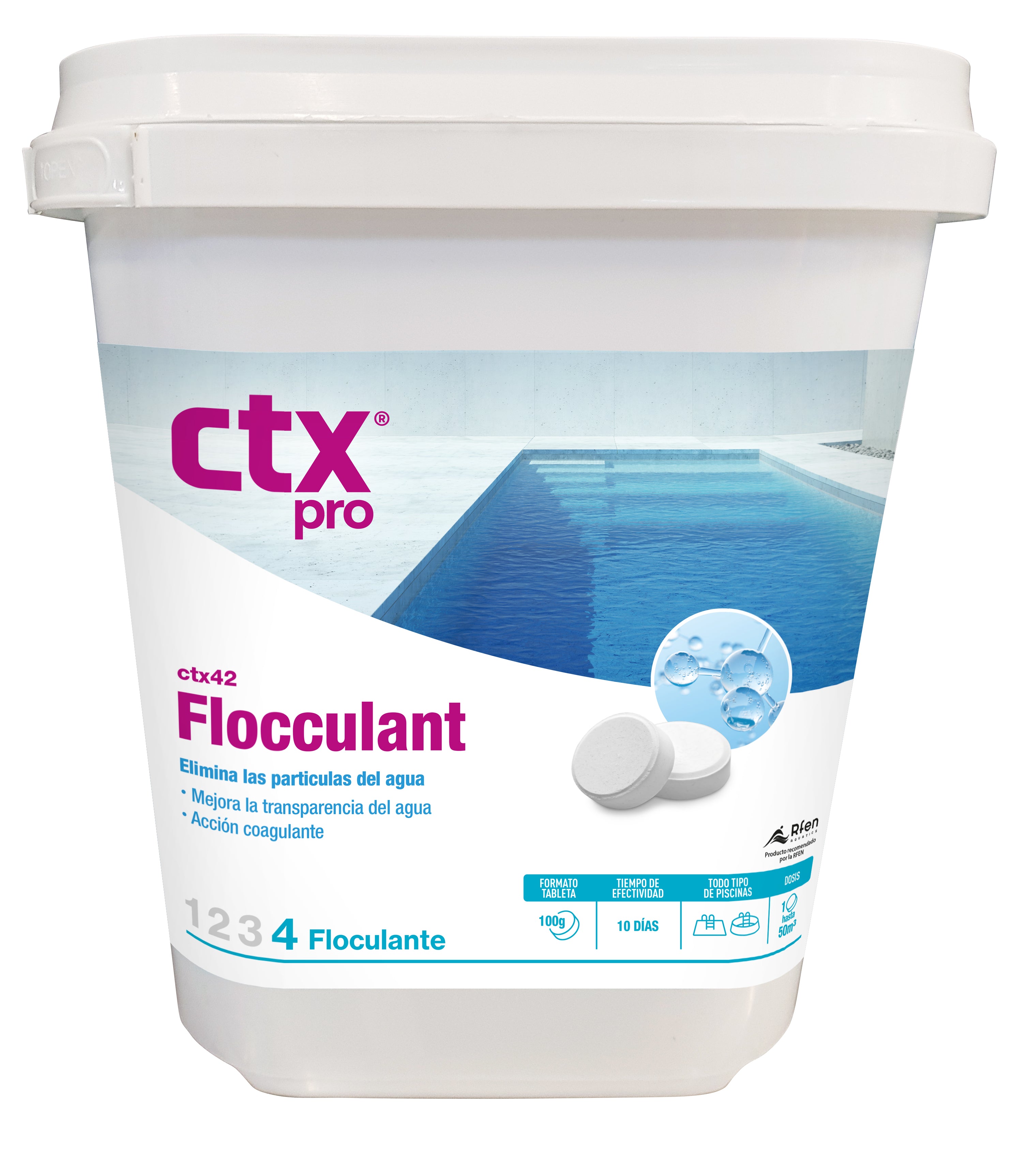 CTX-42 Floculante em pastilha 100gr
